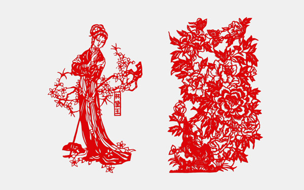 不干膠/剪紙/貼紙激光模切案例